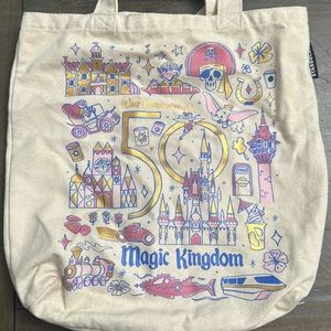 Disney’s 50th Anniversary Magic Kingdom Tote Bag used like 2 times